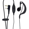 Ancus Hands Free Mono �� ����� ��������� 2.5mm & 3.5mm �� ���������� ������� ��������� ��� Walkie Talkie ����� Bulk - (HiConnect)