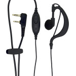 Ancus Hands Free Mono �� ����� ��������� 2.5mm & 3.5mm �� ���������� ������� ��������� ��� Walkie Talkie ����� Bulk - (HiConnect)
