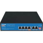 Ewind Ethernet Switch 4x10/100Mbps + 2x100Mbps RJ45 PoE - (EW-S1606CF-AP)