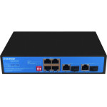 Ewind Ethernet Switch 4x10/100/1000Mbps + 1x1000Mbps RJ45 Port+1x1000Mbps SFP Port+ 1xCombo Port Gigabit PoE Switch - (EW-S1907CG-AP)