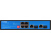 Ewind Ethernet Switch 4x10/100/1000Mbps + 1x1000Mbps RJ45 Port+1x1000Mbps SFP Port+ 1xCombo Port Gigabit PoE Switch - (EW-S1907CG-AP)