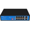 Ewind Ethernet Switch EW-S1910CG-AP 8x10/100Mbps + 2x100Mbps RJ45 PoE IP30 - (EW-S1910CF-AP)
