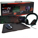 Noozy Gaming Set ��� ����������� ��� Gaming ��������� �� ���������, 4D �������, LED ������������ ��� Mousepad - (GS-100)