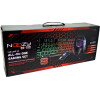 Noozy Gaming Set ��� ����������� ��� Gaming ��������� �� ���������, 4D �������, LED ������������ ��� Mousepad - (GS-100)