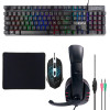 Noozy Gaming Set ��� ����������� ��� Gaming ��������� �� ���������, 4D �������, LED ������������ ��� Mousepad - (GS-100)