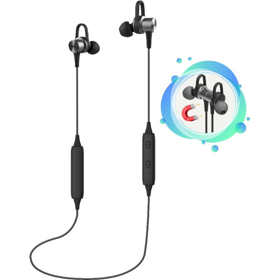 Noozy Bluetooth Hands Free Magnetic Necklace Multi Pairing ���� - (BH40 Sport)
