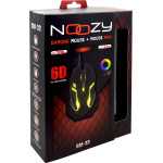Noozy ��������� ������� Gaming 6D �� 6 �������, 3200 DPI ��� Mousepad - (GM-32)