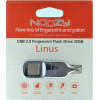 Noozy USB 2.0 Linus Fingerprint Flash Drive 32GB