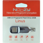Noozy USB 2.0 Linus Fingerprint Flash Drive 32GB
