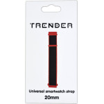 Trender ������������ ������� Nylon 20mm �������-����� - (TR-NY20BKRD)