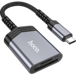 Hoco ���������� ������ ������ 2 �� 1 USB-C 480Mbps ��� 2TB ��� Micro SD/SD OTG ����� ��� Anti-bending ������� ���� - (UA25 USB-C)
