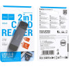 Hoco ���������� ������ ������ 2-in-1 USB 3.0 ��� USB-C �� SD ��� Micro SD ������ 5Gbps �� 2TB ������������ ���� - (HB45 Spirit)
