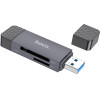 Hoco ���������� ������ ������ 2-in-1 USB 3.0 ��� USB-C �� SD ��� Micro SD ������ 5Gbps �� 2TB ������������ ���� - (HB45 Spirit)