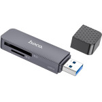 Hoco ���������� ������ ������ 2-��-1 USB 3.0 ��� 5Gbps ��� 2TB ��� Micro SD ��� SD ���� - (HB45 Spirit)