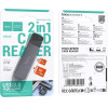Hoco ���������� ������ ������ 2-��-1 USB 3.0 ��� 5Gbps ��� 2TB ��� Micro SD ��� SD ���� - (HB45 Spirit)