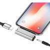Hoco ���������� ��� Lightning �� 3.5mm ��� Lightning 2.0A ����� - (LS25)