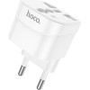 Hoco ���������� DC60 Universal (UK, 3C 3Plug, 3C 2Plug, US Plug) �� European ������