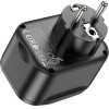 Hoco ���������� ����� �� USB-C PD20W QC3.0 18W ��� 2 x USB 5V/3A QC3.0 4000W ������ - (NS3)