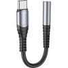 Hoco ���������� USB-C �� 3.5mm ������ ��������� ���� ������� �� ���� ��� �������� - (LS33)