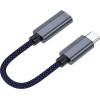 Hoco ���������� USB-C �� Lightning 3.0A 15cm Braided ���� - (UA29A)