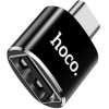 Hoco ���������� USB-C �� USB ����� OTG 2.4A - (UA5)
