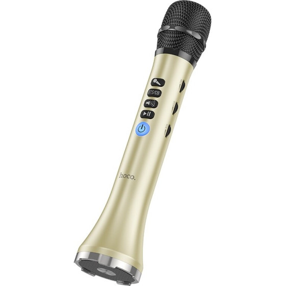 Hoco �������� ��������� 15W �� ���������� Karaoke FM �������� ��� BT / Audio Input ������� - (BK9 Singing)
