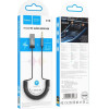 Hoco Bluetooth Audio Receiver v5.3 USB and 3.5mm �� ������������ ��������� ��� ������� ������ ��� 120cm ���� - (E78 Benefit)