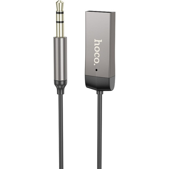 Hoco Bluetooth Audio Receiver v5.3 USB and 3.5mm �� ������������ ��������� ��� ������� ������ ��� 120cm ���� - (E78 Benefit)