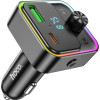 Hoco Bluetooth FM Transmitter USB-C 30W+USB 18W PD30W+18W QC3.0 v5.0 LED ������� ����� - (E81 Fantasy)