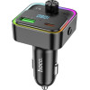 Hoco Bluetooth FM Transmitter USB-C 30W+USB 18W PD30W+18W QC3.0 v5.0 LED ������� ����� - (E81 Fantasy)