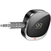 Hoco Bluetooth FM Transmitter USB-C AUX 3.5mm v5.3 250mAh 12h Play Tme �� ������������ ��������� ��� LED ������� - (E80 Travel)