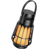 Hoco Bluetooth ������ ����� V5.3 8h TWS 10W 3600mAh �� Micro SD FM USB ��� Outdoor Sound Effects ����� - (BS61 Camping Lamp)
