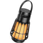 Hoco Bluetooth ������ ����� V5.3 8h TWS 10W 3600mAh �� Micro SD FM USB ��� Outdoor Sound Effects ����� - (BS61 Camping Lamp)