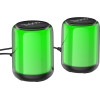 Hoco ����� Wireless BT V5.2 2X5W, FM, USB ��� 3.5mm 12 x Lighting Effects - (BS56 Colorful 2-in-1)