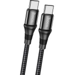 Hoco ������� �������� ������� USB-C �� USB-C 5.0A 100W 20V 1�. ����� - (X50 Exquisito)