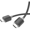 Hoco ������� �������� HDMI 2.0 �� HDMI 4K 60Hz HD 18Gbps 1� ����� - (US08)