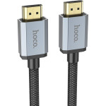 Hoco ������� �������� HDMI HDMI 2.0 �� 4K 60Hz HD 18Gbps ����� 1m Braided - (US03)