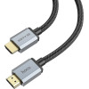Hoco ������� �������� HDMI HDMI 2.0 �� 4K 60Hz HD 18Gbps ����� 1m Braided - (US03)