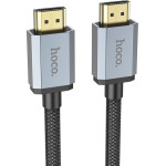 Hoco ������� �������� HDMI HDMI 2.1 �� 8K 60Hz Ultra HD 48Gbps ����� 2m Braided - (US03)