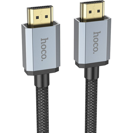Hoco ������� �������� HDMI HDMI 2.1 �� 8K 60Hz Ultra HD 48Gbps ����� 2m Braided - (US03)
