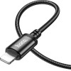 Hoco ������� �������� USB �� Lightning 2.4A ����� 1m Braided - (X89 Wind)