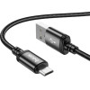 Hoco ������� �������� USB �� Micro USB 2.4A 1m ����� Braided - (X89 Wind)