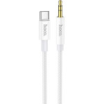 Hoco ������� �������� ���� Braided USB-C �������� �� 3.5mm �������� 1m ����� - (UPA19)