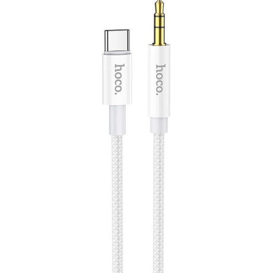 Hoco ������� �������� ���� Braided USB-C �������� �� 3.5mm �������� 1m ����� - (UPA19)