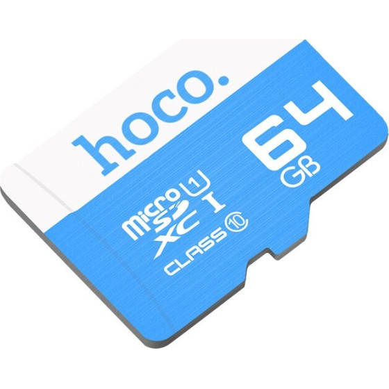 Hoco ����� ������ MicroSDHC 64GB Class 10 - (MicroSDHC Class 10)