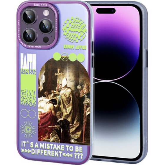 Hoco ���� ��� Apple iPhone 14 Pro Max Original Pattern A - (Cool Me Series)