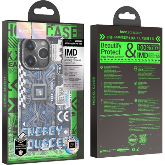 Hoco ���� ��� Apple iPhone 14 Pro Original Pattern D - (Cool Me Series)