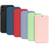 Hoco ���� Liquid Silicone ��� Apple iPhone XS Max ������� - (Colorful Series)