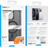 Hoco ���� Premium Series Transparent Magnetic Mag-charge ��� Apple iPhone 15 Plus Smoke - (AS3)