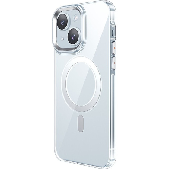 Hoco ���� Premium Series Transparent Magnetic Mag-charge ��� Apple iPhone 15 Plus ������� - (AS3)